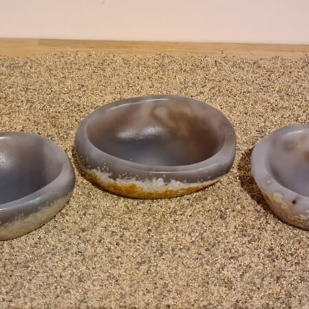 Agaat rond schaaltje