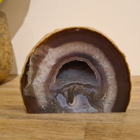 Agaat geode staand No. 11