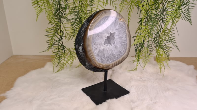 Agaat op standaard L No.14 - Afbeelding 7