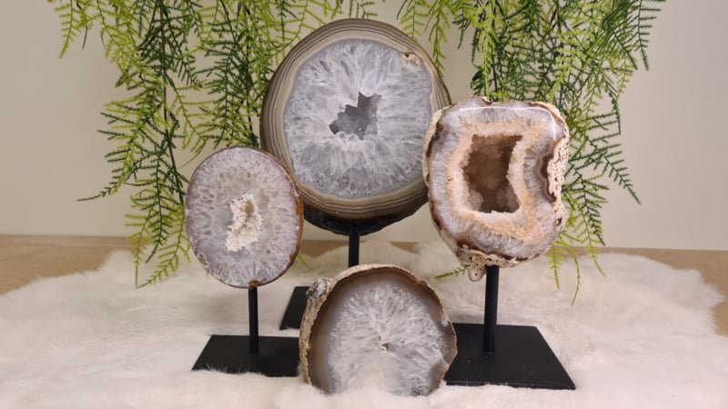 Agaat op standaard L No.14 - Afbeelding 9