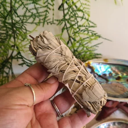 Smudge stick Witte Salie en Lavendel