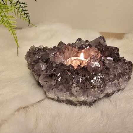 Amethist Waxinelicht 5