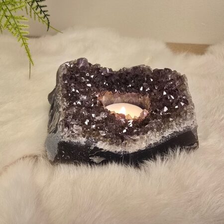 Amethist Waxinelicht 6