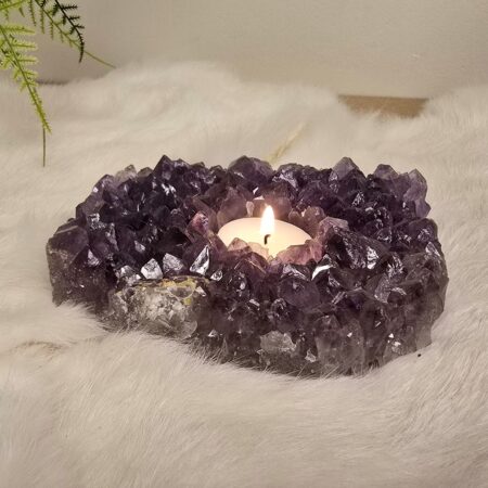 Amethist Waxinelicht 7
