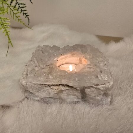 Bergkristal Waxinelicht 4