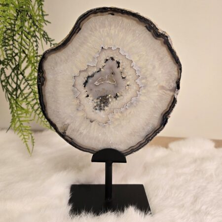 Agaat Schijf in standaard 10