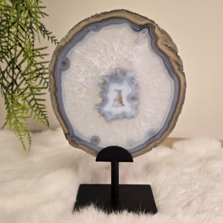 Agaat Schijf in standaard 12